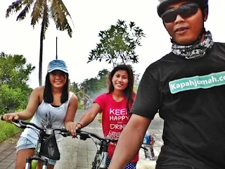 Bersepeda ke Bukit Campuhan Ubud Gianyar