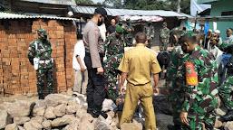 Kapolsek Ciomas Hadiri Peletakkan Batu Pertama Pembangunan RTLH