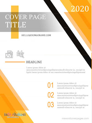 Contoh Template Cover Proposal Word