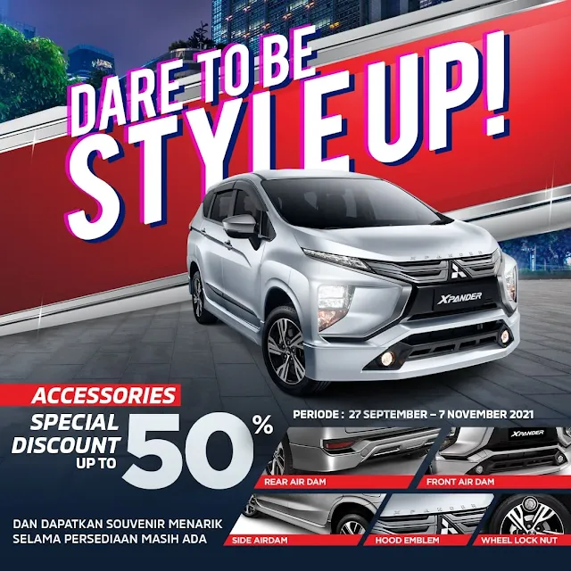 Promo Diskon Aksesoris Xpander