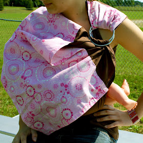 nursing in a ring sling