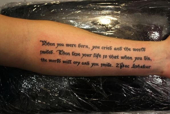 50 Inspirational  Tattoo  Quotes  For Men To Try 2019 