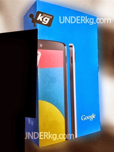 Google Nexus 5 Package Box leaked