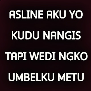 Gambar DP BBM Kata Kata Lucu bahasa Jawa