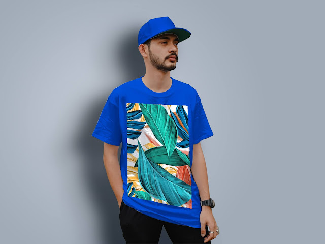 Free download man t-shirt mockup vol-2 (PSD)