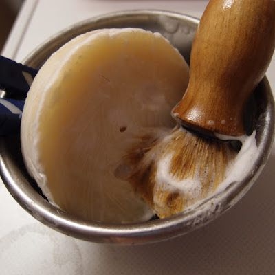 eight acres: shaving soap