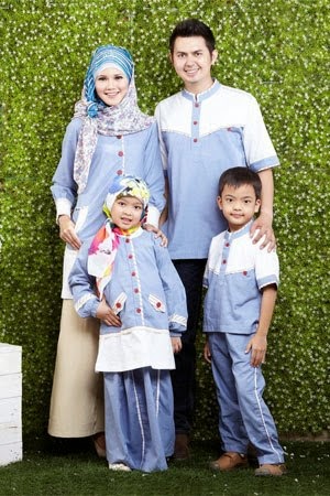 10 Baju  Muslim Couple  Ayah Ibu  dan  Anak  Terbaru