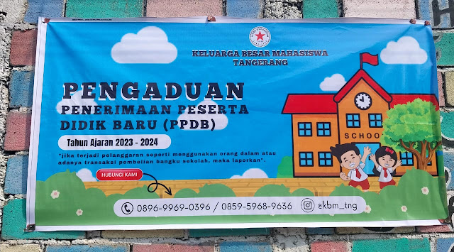 KBM Tangerang Buka Aduan PPDB