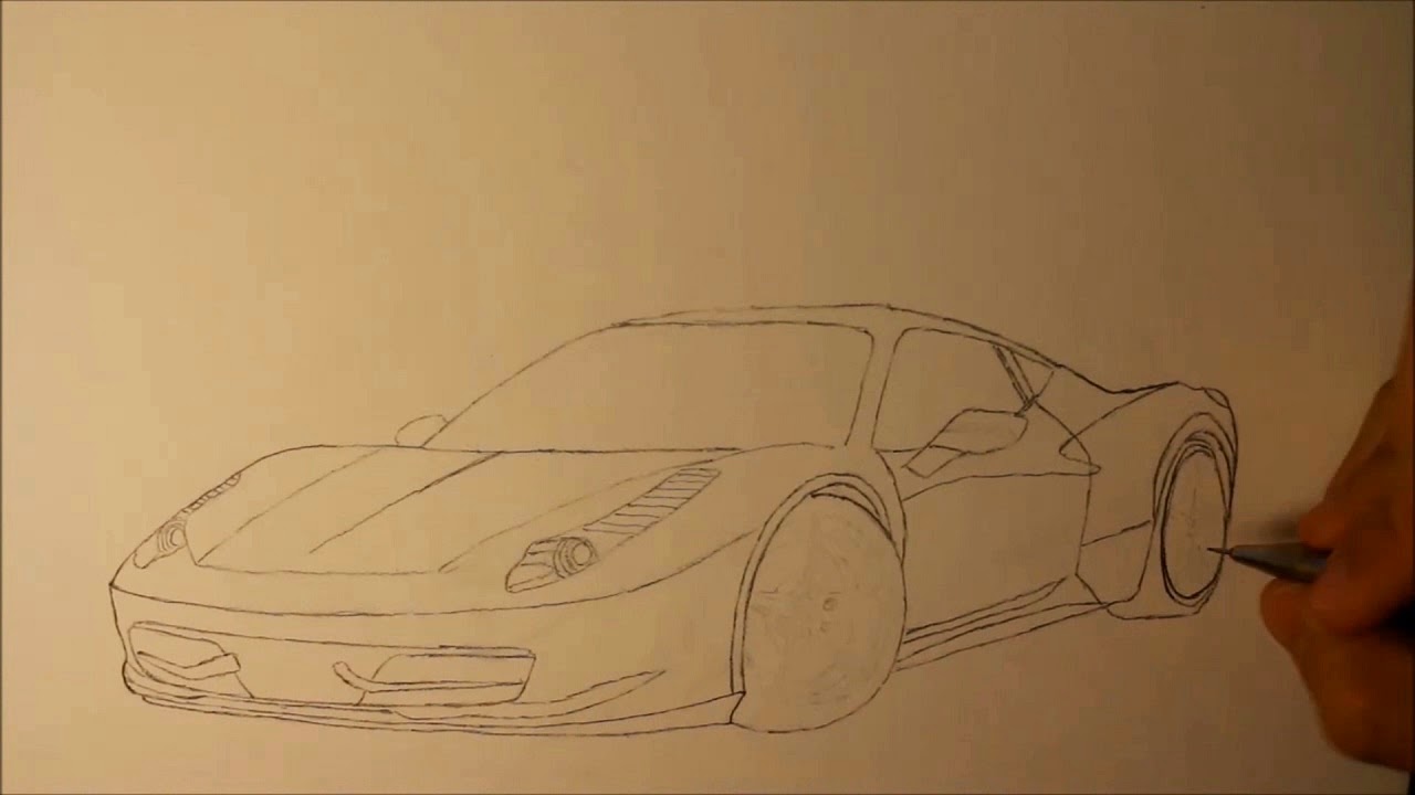 How To Draw A Ferrari A Step By Step Guide Neverlanders