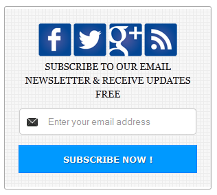 Color Your Social Subscription Widget Blue