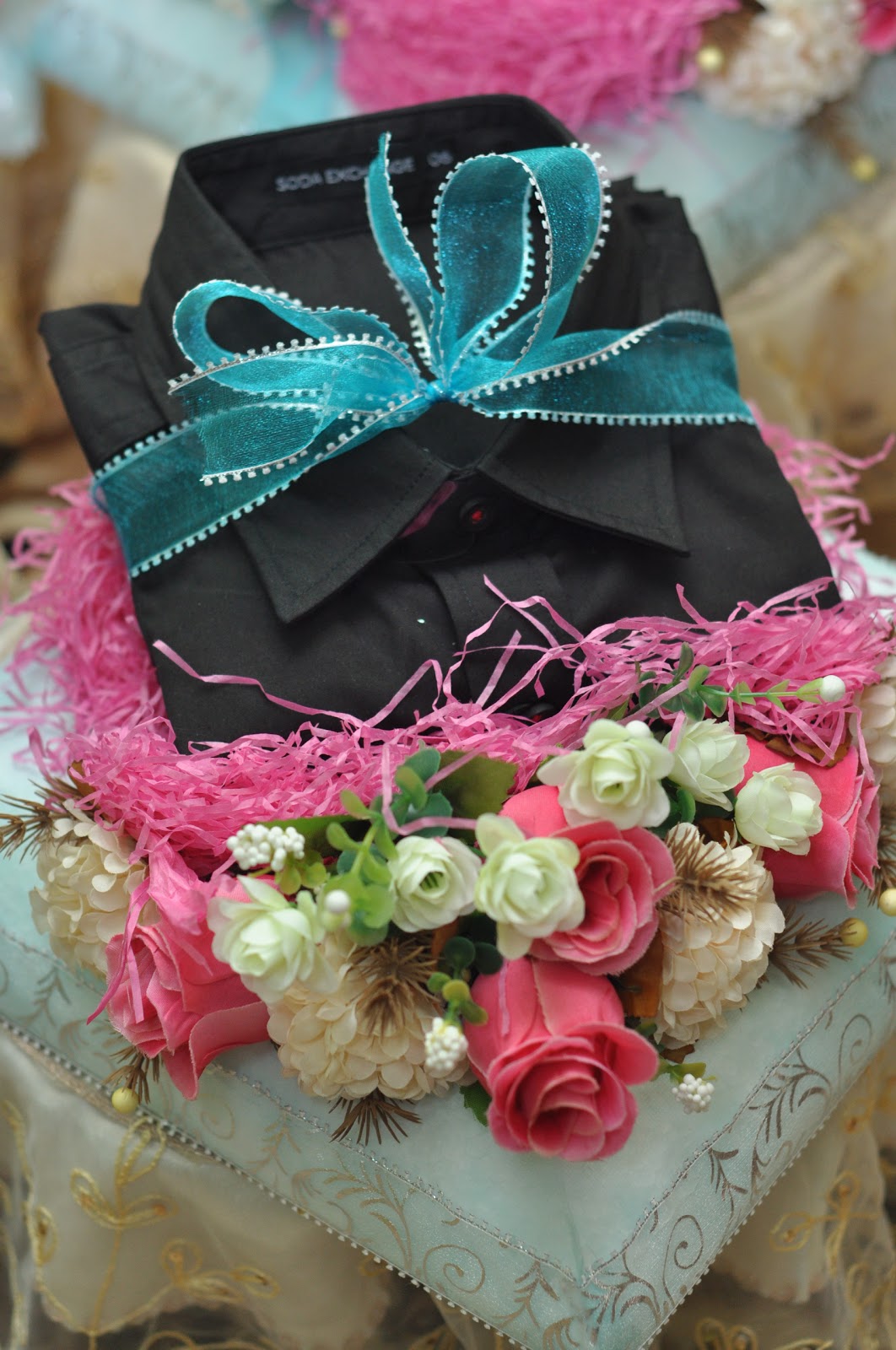 Bunga September Gubahan Hantaran  Tunang DIY 