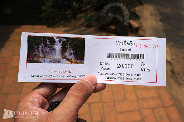 น้ำตกตาดกวางสี (Kuang Si Waterfall) หลวงพระบาง