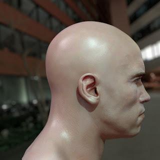 Arnold Schwarzenegger head 3D model