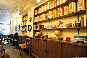 Comedor del Bosie Tea Parlor en Nueva York