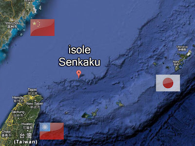 dove si trovano le isole Senkaku