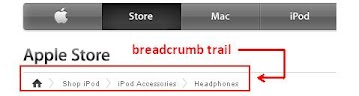 Apple Store Breadcrumb Apple Store Breadcrumb trail