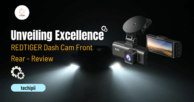 REDTIGER Dash Cam Front Rear Car Video