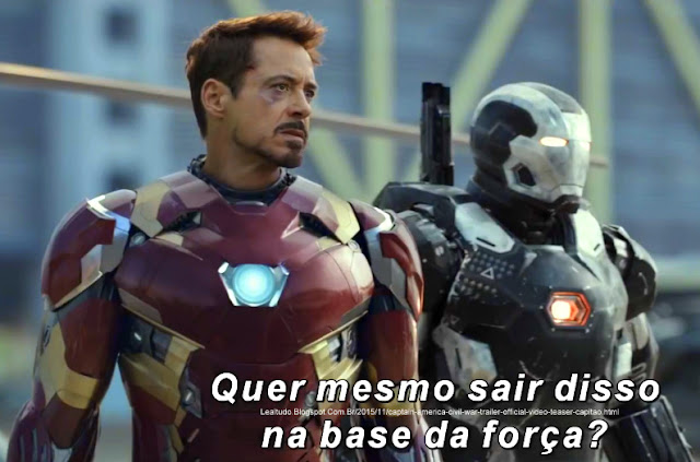 CAPTAIN AMERICA CIVIL WAR TRAILER OFFICIAL VIDEO TEASER of CAPITÃO LEALTUDO