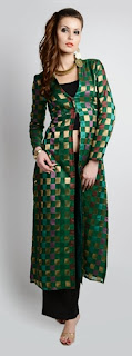 Front Open Kameez and Palazzo