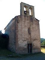 Façana de ponent de l'església de Santa Maria de Merola