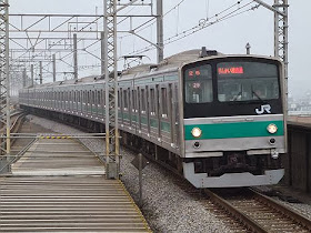 埼京線 通勤快速 新木場行き1　205系