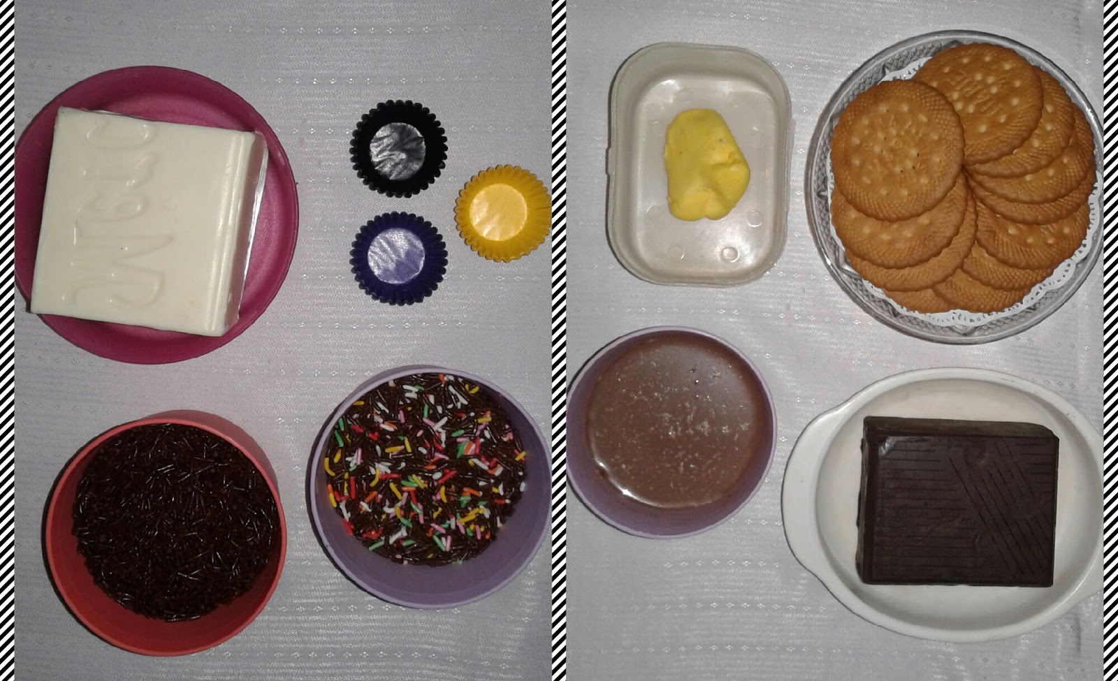 Cara Membuat Bola Bola Coklat Meses dari Biskuit Marie 