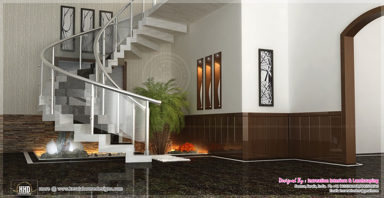 Sunken seating and other home  interior ideas Home  Kerala  