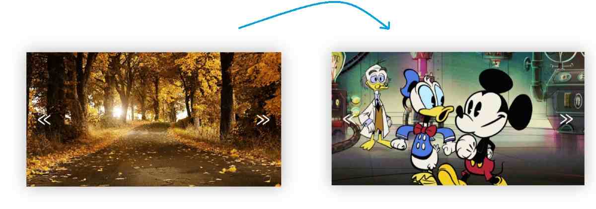 Activate the image slider by adding JavaScript code