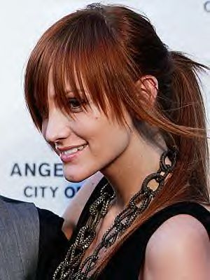 Celebrities Beautiful Bangs Hairstyle for Summer 2011