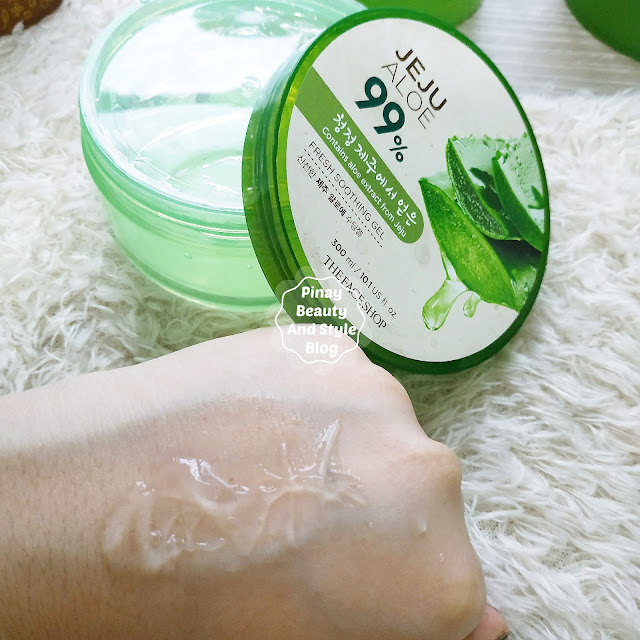 The FaceShop Jeju Aloe Fresh Soothing Gel Review