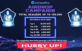 AICarePro Airdrop of 1500 $AICP token Free