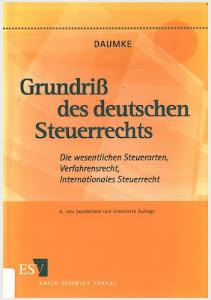 Grundriß des deutschen Steuerrechts