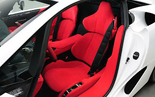 Lexus LFA Nurburgring Edition with Red Interior