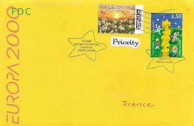 FDC EUROPA - Finlande 2000