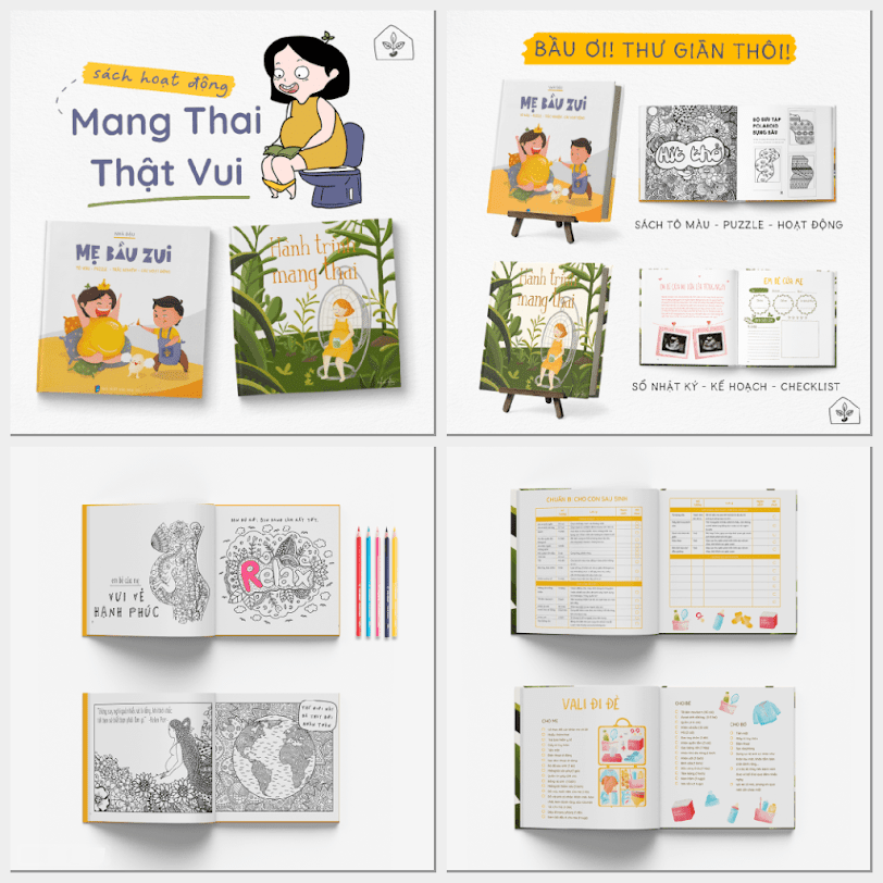 [A116] Sách hay nên đọc khi mang thai lần đầu