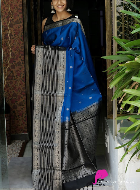 Kanchipuram Handwoven Zari Work Silk Sarees