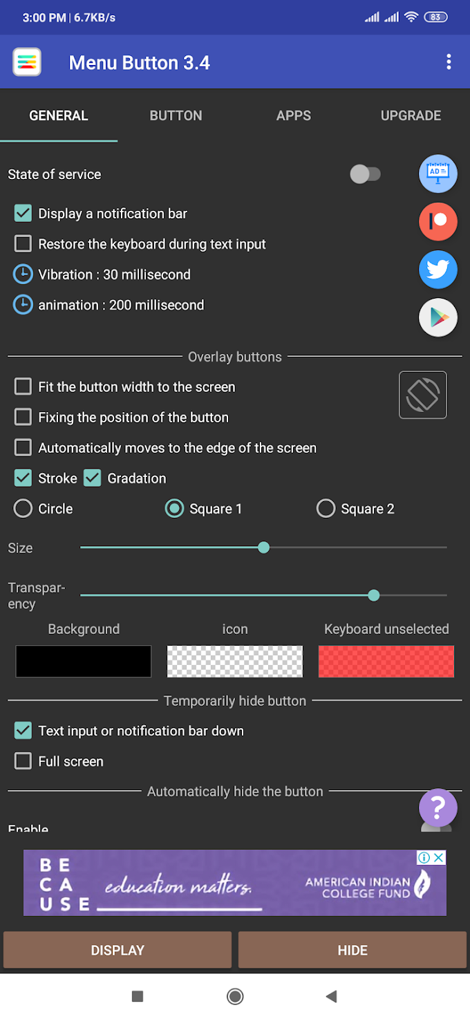 Menu Button No root_v3.4 10000000%OK Tested Apps 