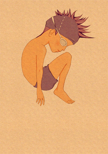 Ilustraciones,Swimmers,Anny Wong,Illustrations,niños,kids,playa,beach,mar,sea,verano,summer,lapicero,pencil,photoshop,gorro,baño,gafas,bucear