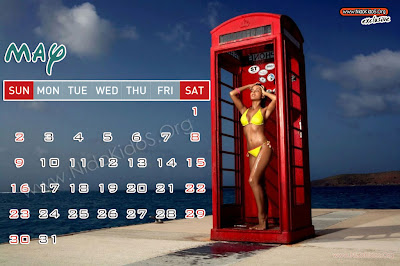 Hot Models with Calendar 2010 