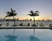 Venetian Islands real estate on San Marino Island with view of Miami