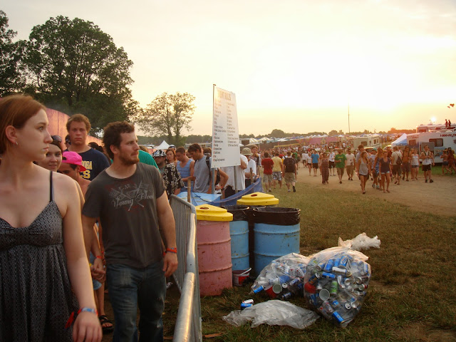 Line into Centeroo, Bonnaroo 2010