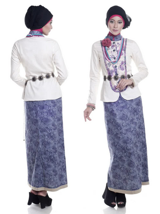 Koleksi Baju Muslim Batik Modern Terbaru 2015