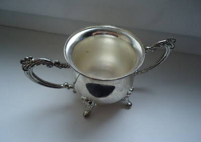 Vintage Silver Plated Sugar Bowl