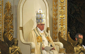 Pope and crown