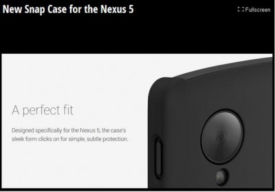 Casing Snap Case Untuk Google Nexus 5 Kini Dijual di Google Play Store