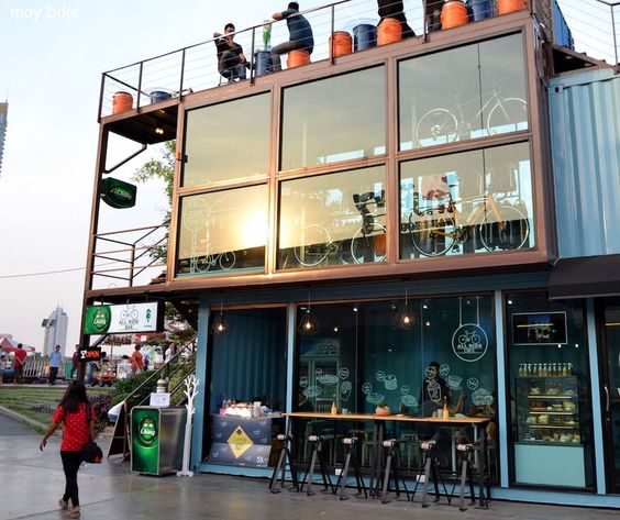  Shipping Container Cafe