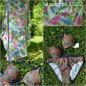 arvonta, giftaway, sloggi bikinit, sloggi kaftaani, sloggi bikini, sloggi kaftan