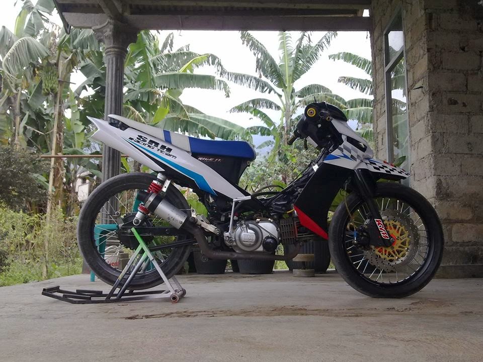 Modifikasi Yamaha Vega Rr 2014