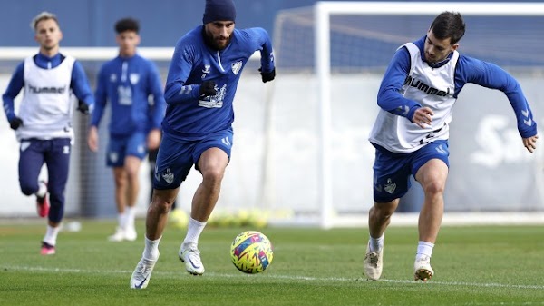 Málaga, penúltimo entrenamiento semanal sin novedades