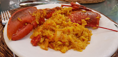 Bogavante Lubrigante Arroz Azafran